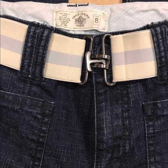 IZOD Relaxed Fit Denim Blue Jeans 
Size 7 / 8 Medium 
Waist 16” Length 3… - Picture 6 of 10